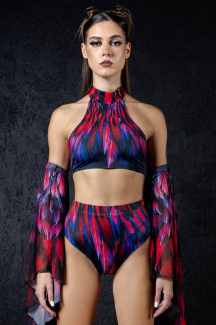 crimson-raven-halter-neck-top-close-front-view