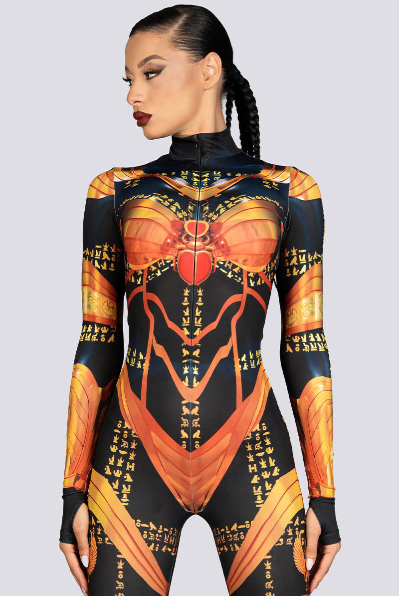 Daughter Of Ra Costume With Wings Halloween Clothes
