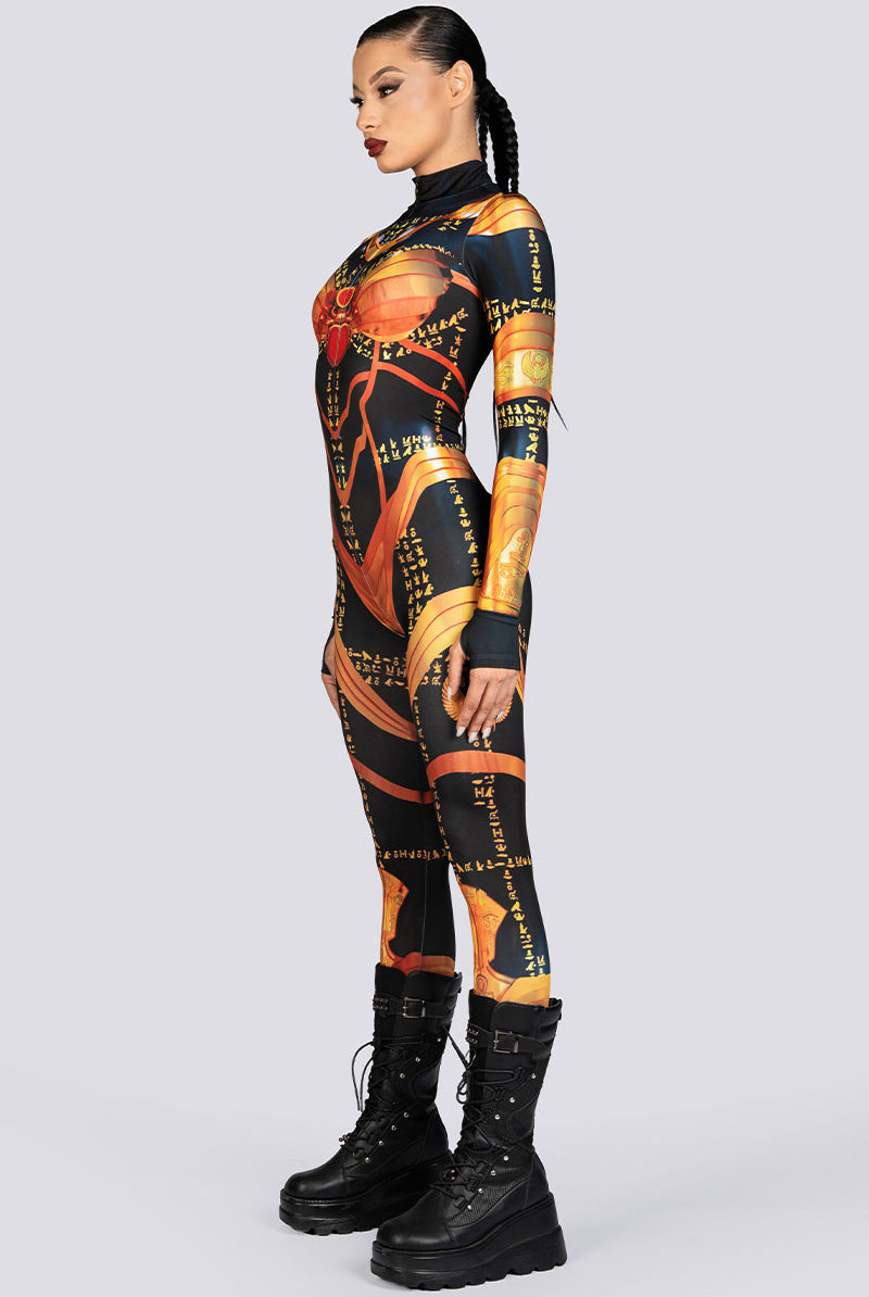 Daughter Of Ra Costume With Wings Halloween Wear