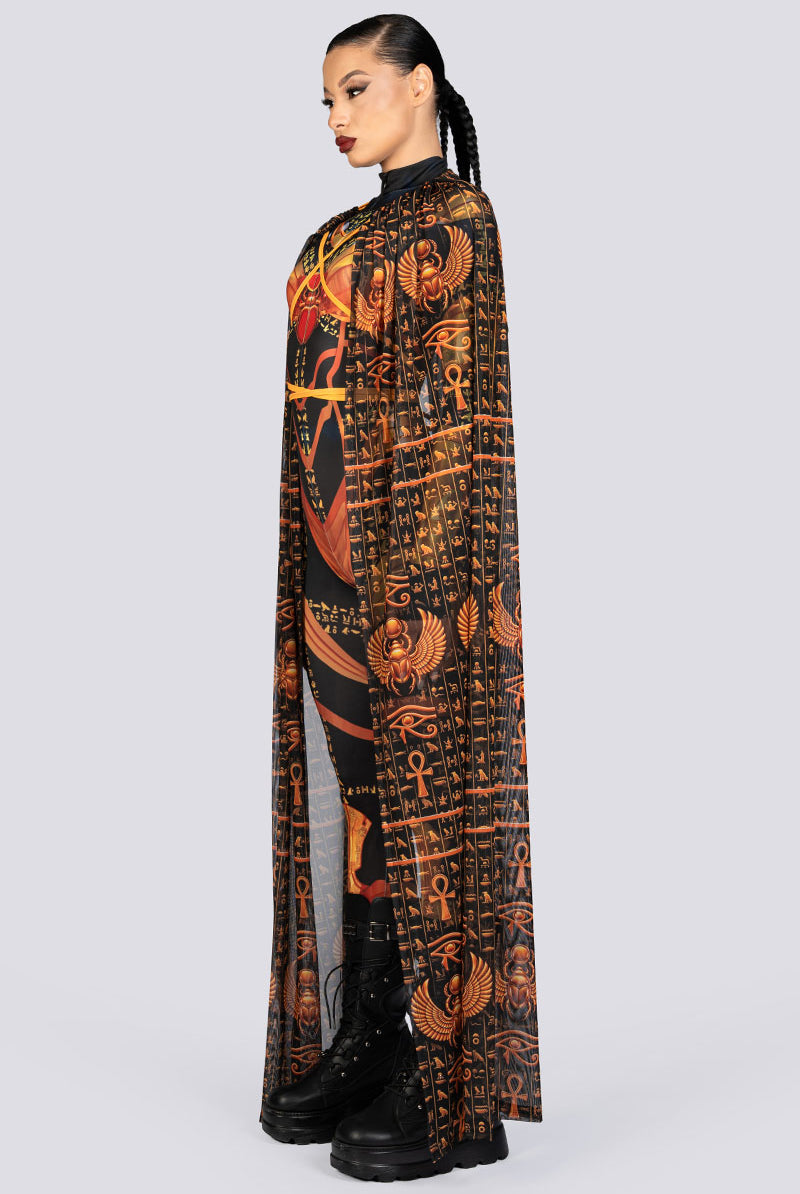 Daughter Of Ra Mesh Wings Halloween Costume