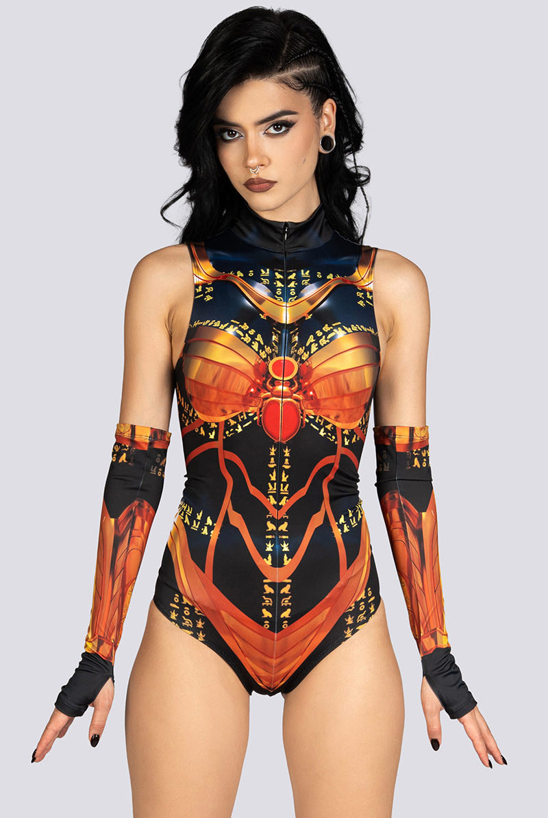 Daughter Of Ra Sleeveless Bodysuit Halloween Costume