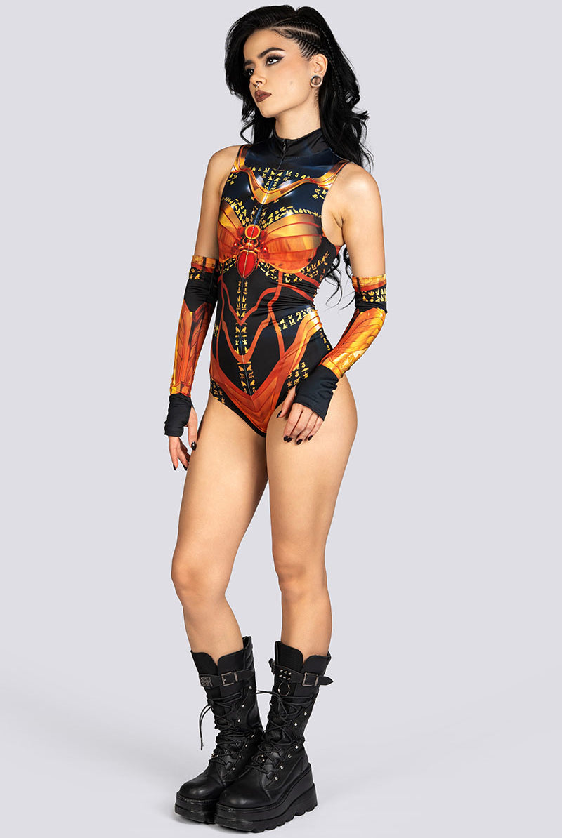 Daughter Of Ra Sleeveless Bodysuit Sexy Halloween Costume