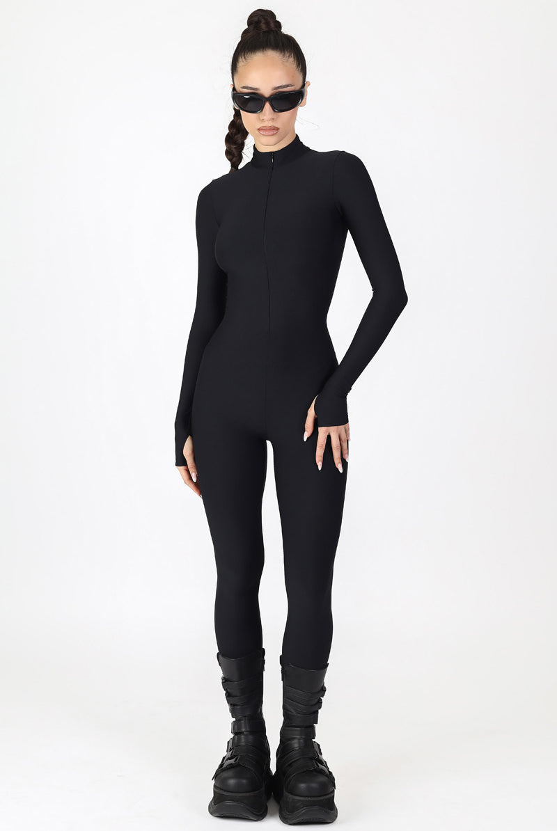 Deep Black Costume Side View