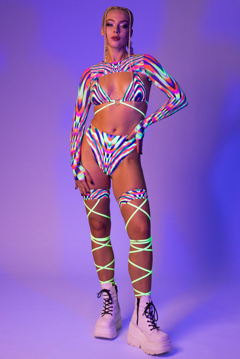 Delusion Maxi Skirt Set Full View