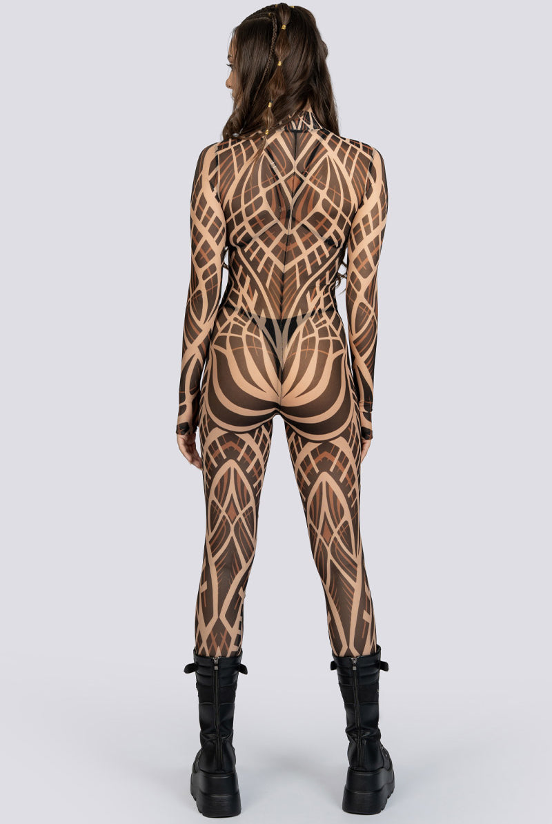 Desert Omen Mesh Costume Rave Wear