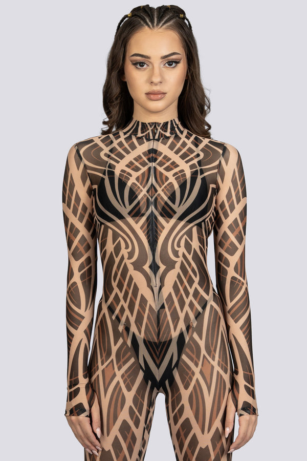 Desert Omen Mesh Costume Festival Wear