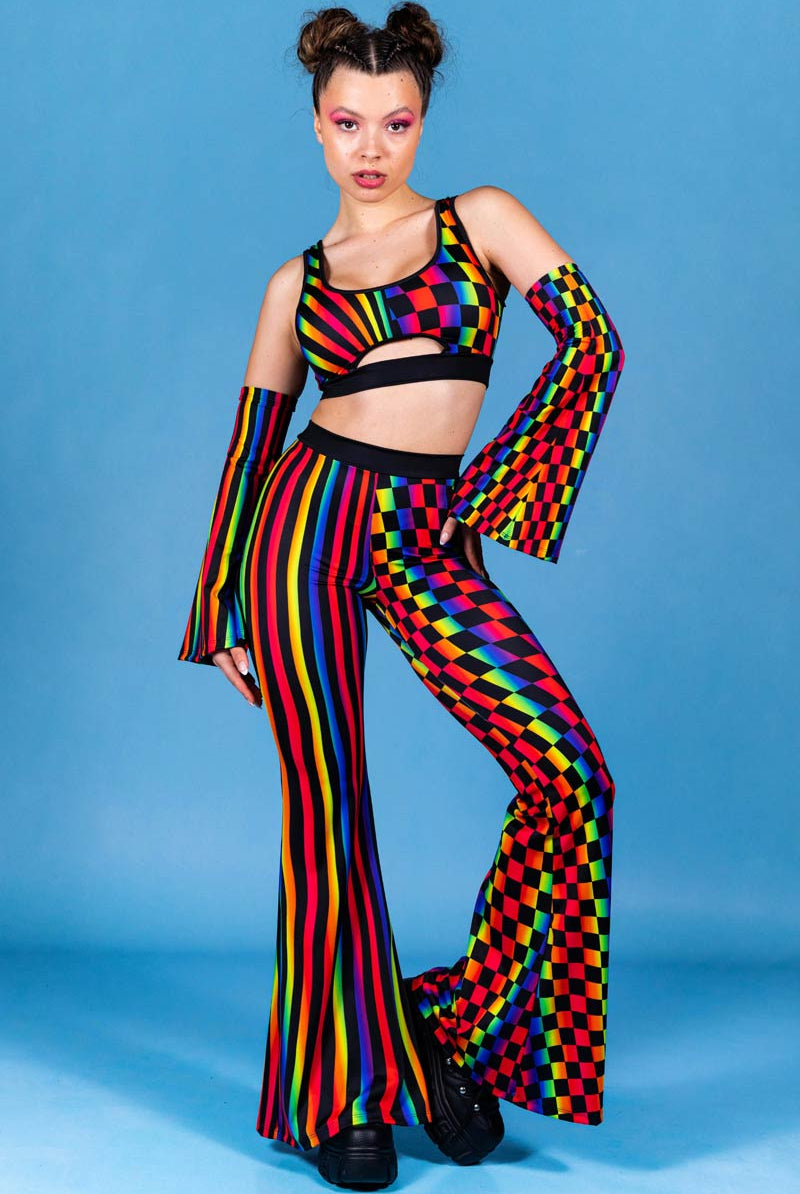 Disco Duality Bell Bottoms Front View