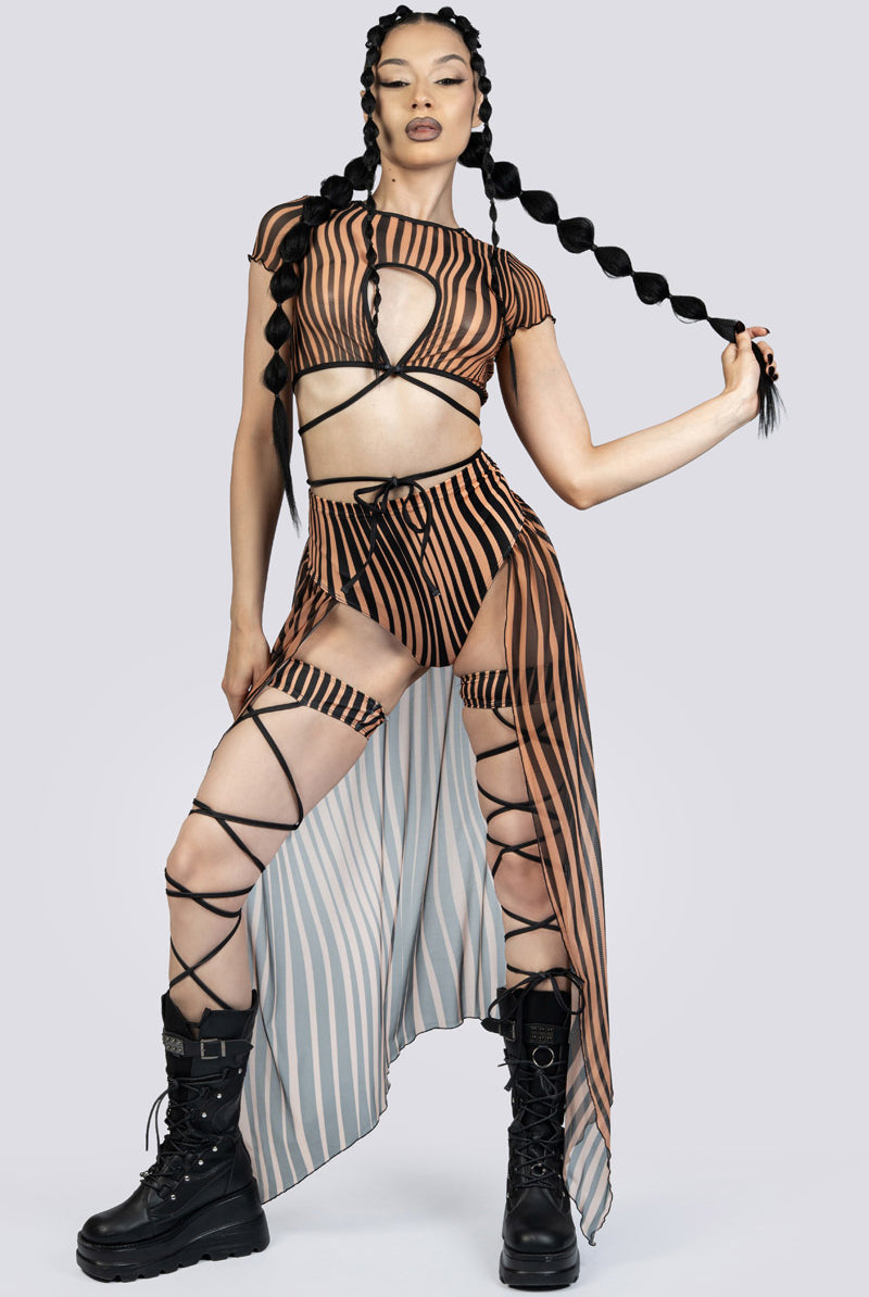 Dune Rave Hood Festival Clothing