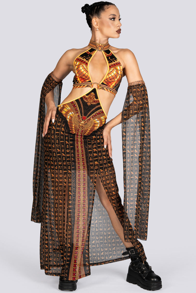 Egyptian Priestess Dress Halloween Costume Women