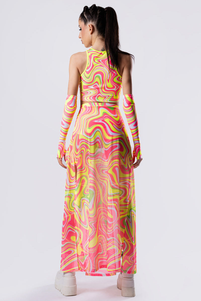 electric-candy-o-ring-crop-top-back-view