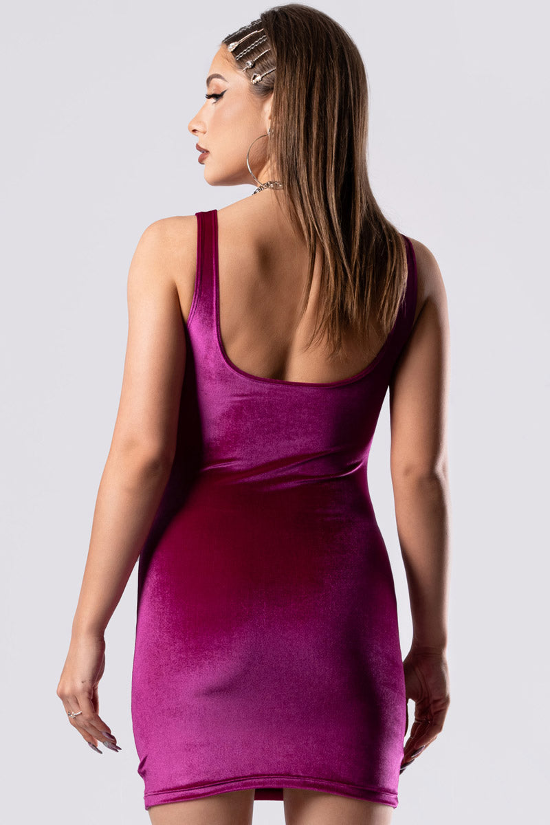electric-plum-square-neck-bodycon-dress-back-view
