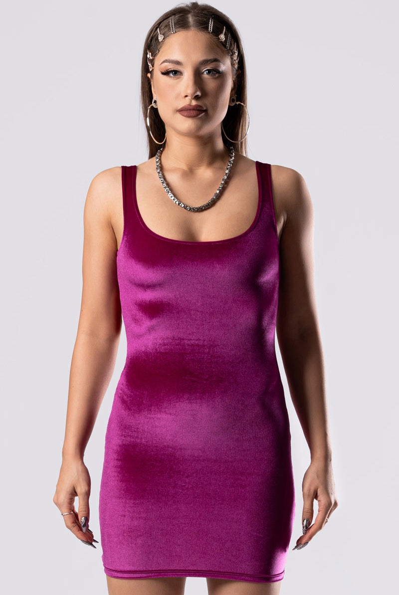electric-plum-square-neck-bodycon-dress-front-view