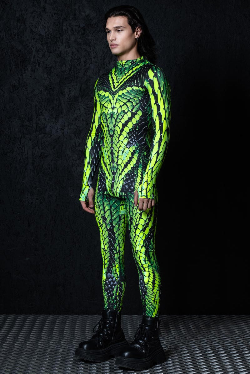 Electric Viper Men's Costume Side View