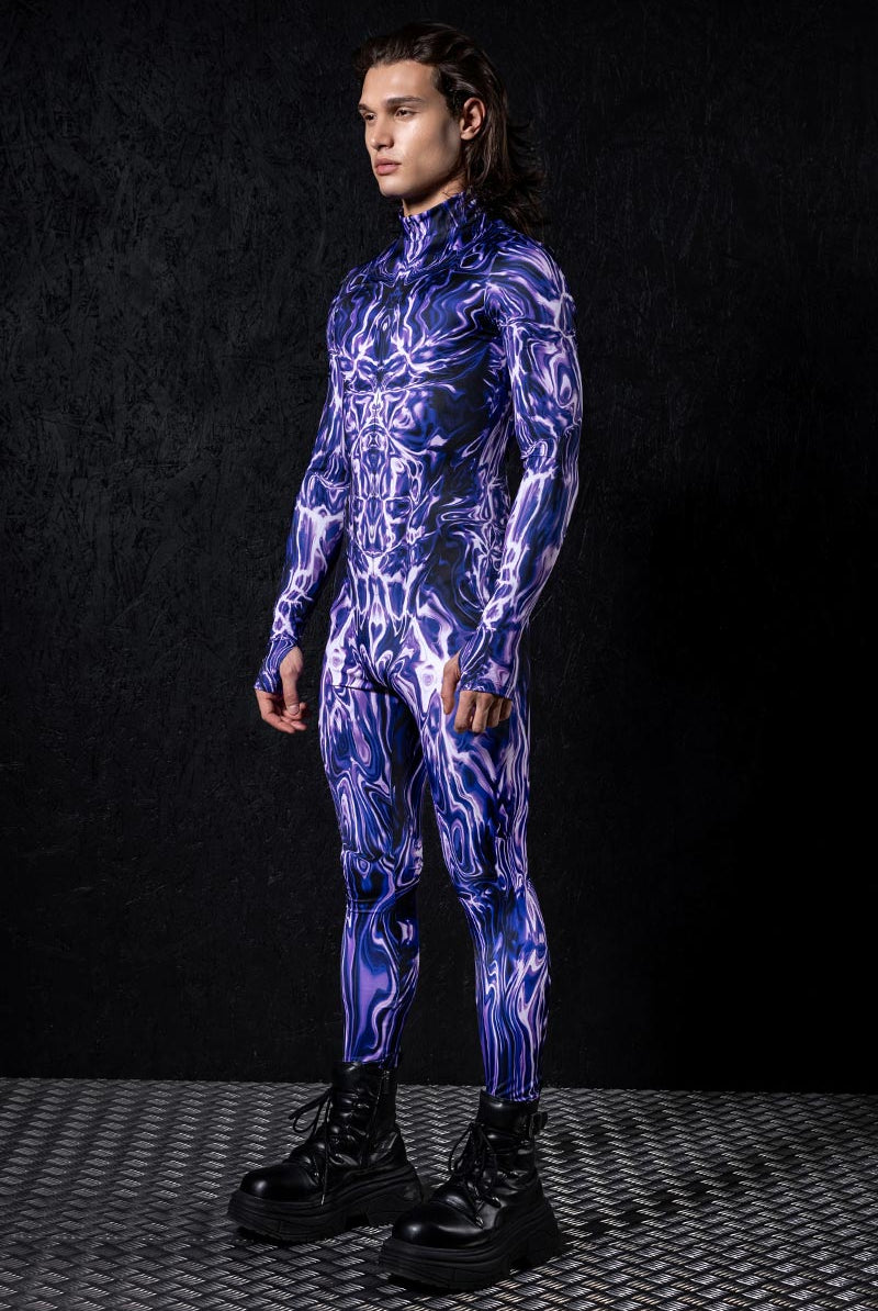 Electrify Me Men's Costume Side View