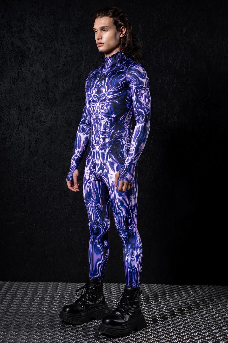 Electrify Me Men's Costume Side View