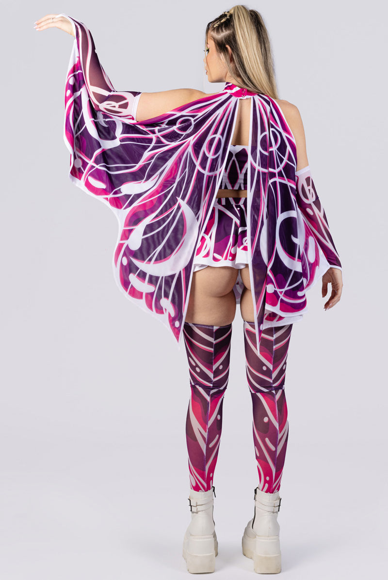 elven-melody-rave-mini-skirt-set-full-back-view