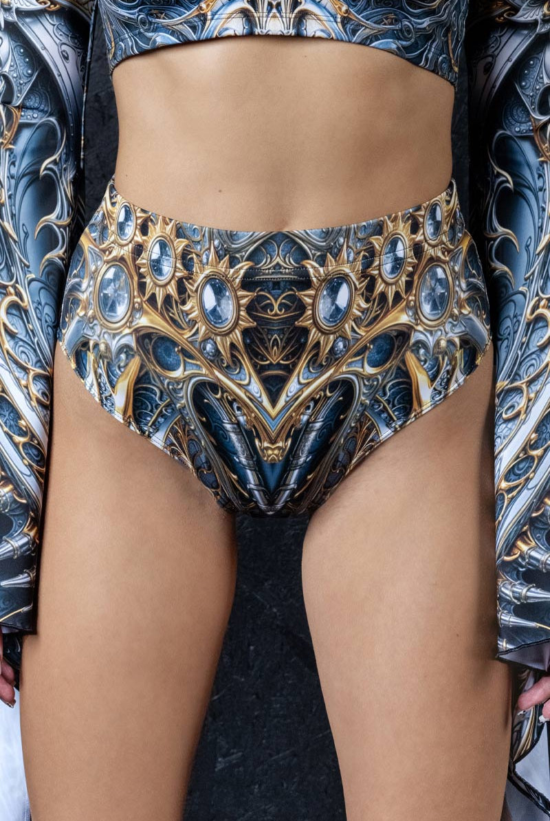 elven-princess-off-shoulder-long-sleeve-crop-top-close-front-view