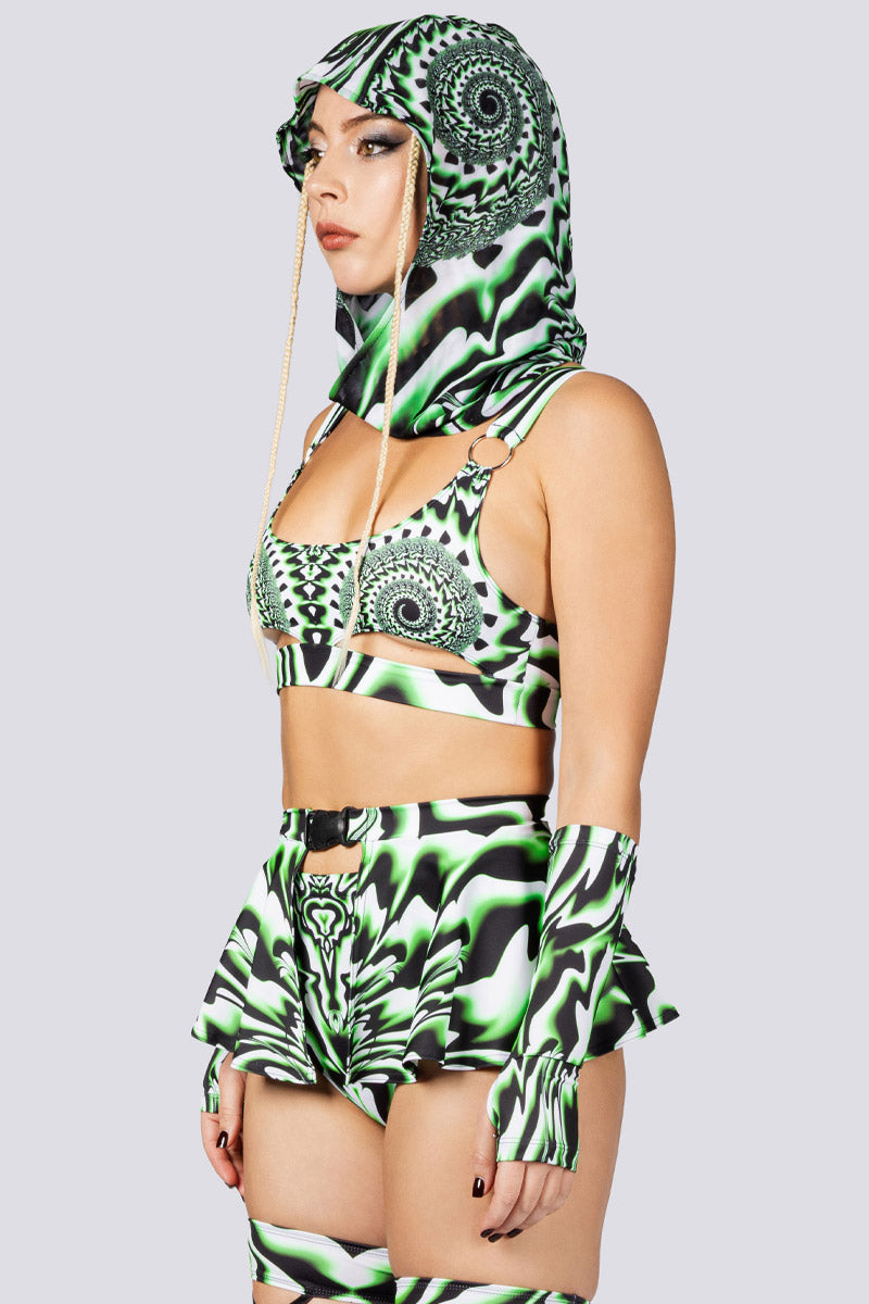 Energy Flow Rave Hood Close Side View