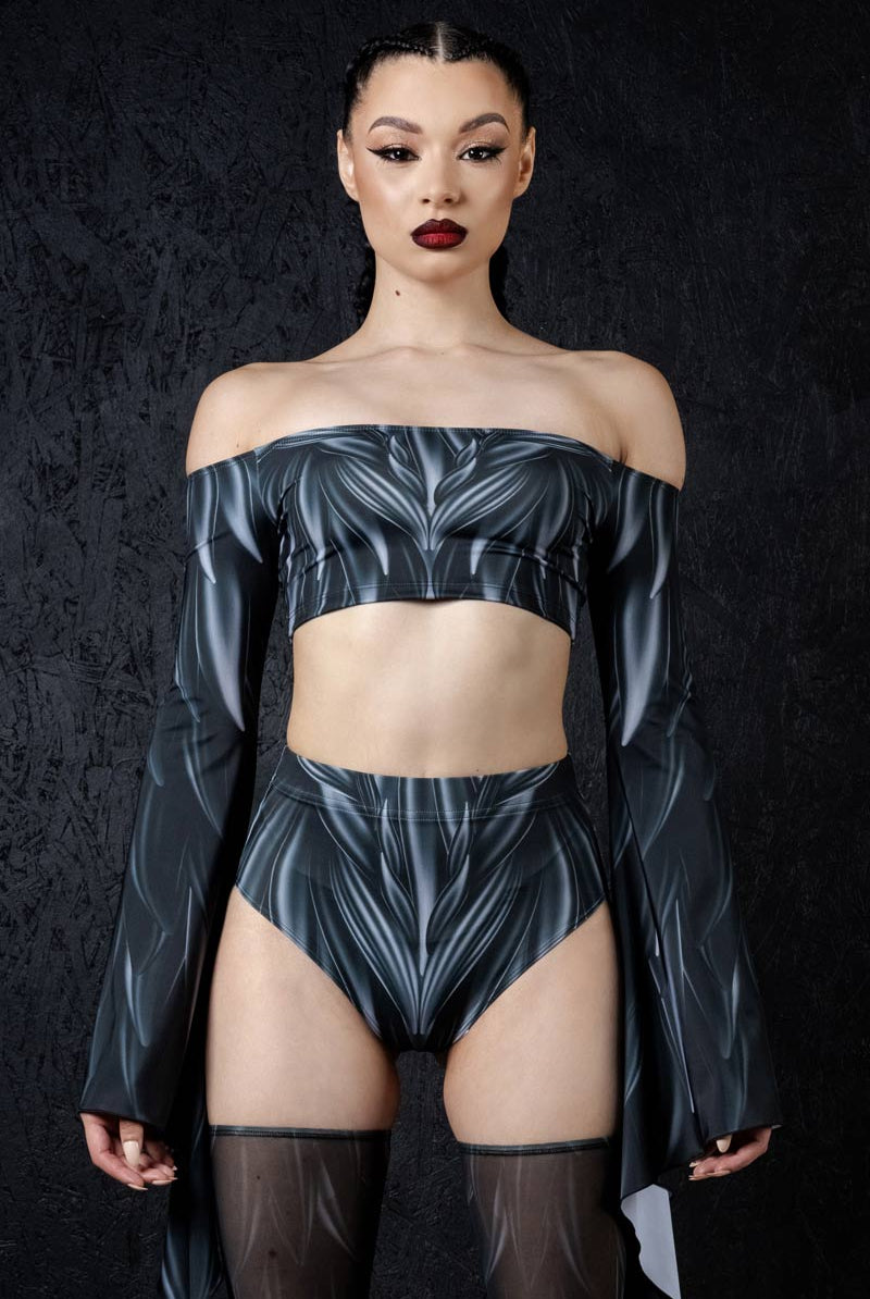 fallen-angel-booty-shorts-close-view