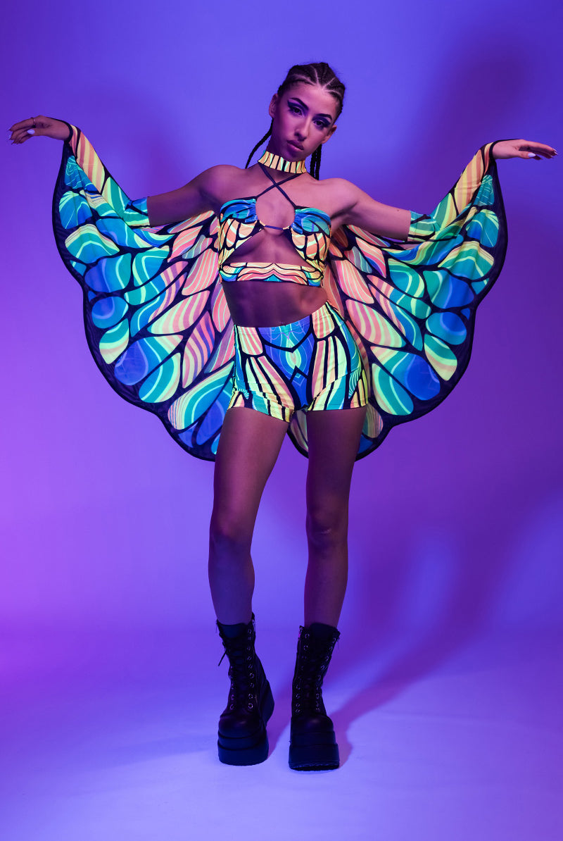 firefly-high-waisted-shorts-set-front-view-uv