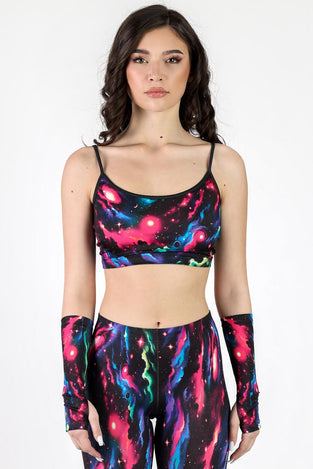 Rave Outfit Galactic Glimpse Leggings Set Close View