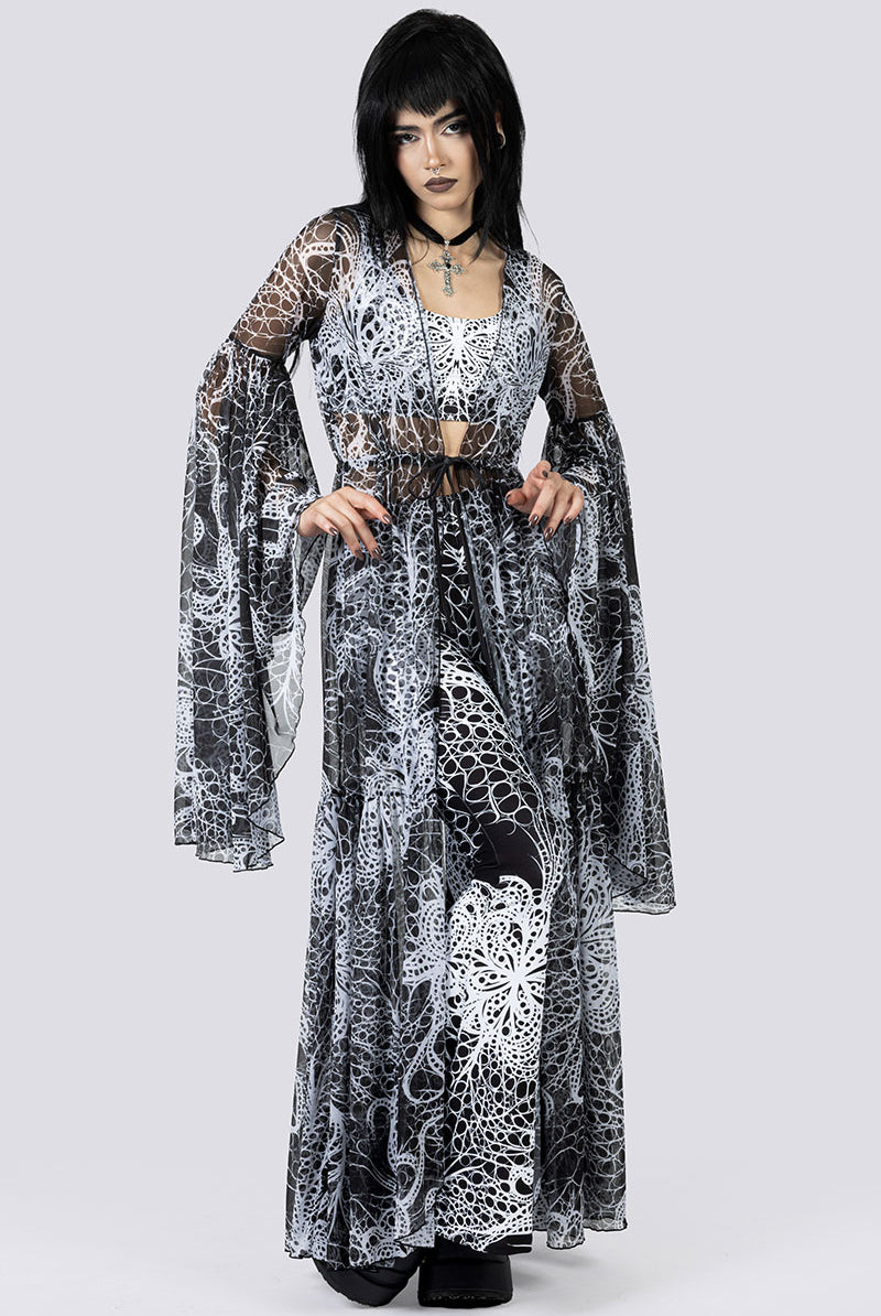 Ghostlace Bra Top Full Body Gothic Outfits