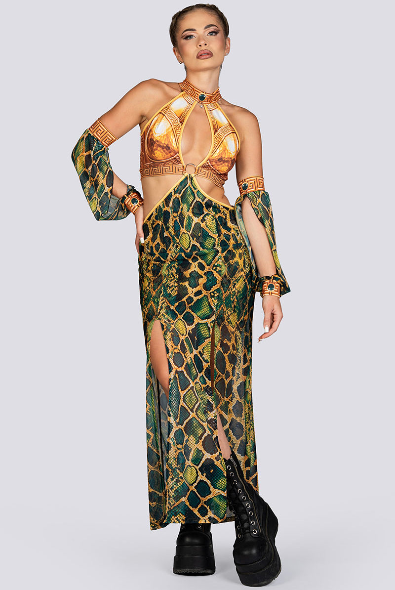 Gorgona Medusa Dress Halloween Wear