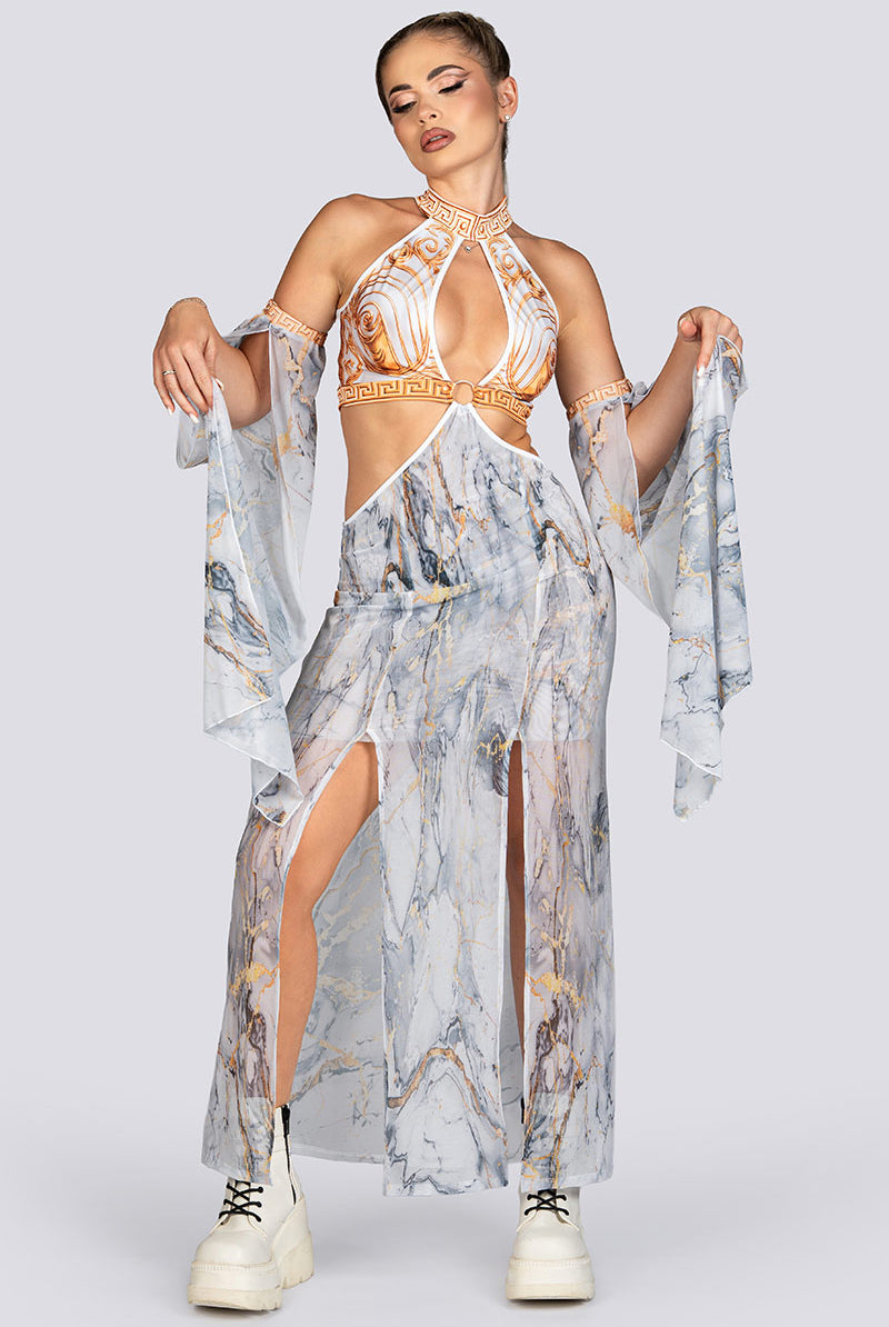 Greek Goddess Dress Halloween Wear