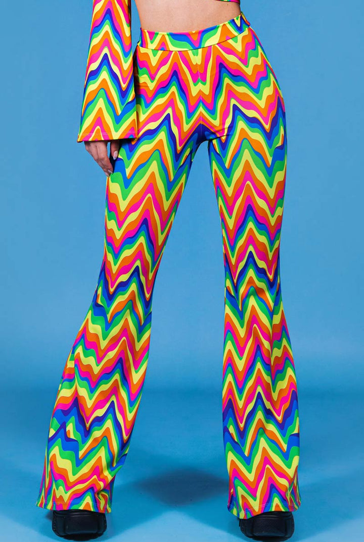 Groovy Rainbow Bell Bottoms Set - Pride Outfit | Devil Walking