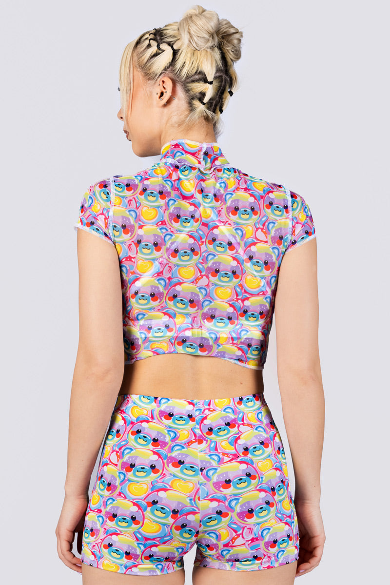 Gummy Dummy High Waisted Shorts | Devil Walking
