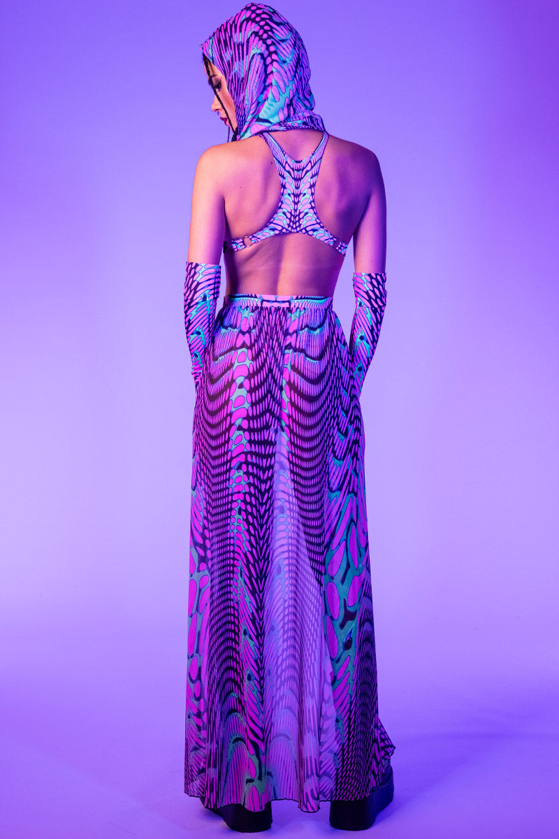 Hallucination High Cut Bodysuit Back View