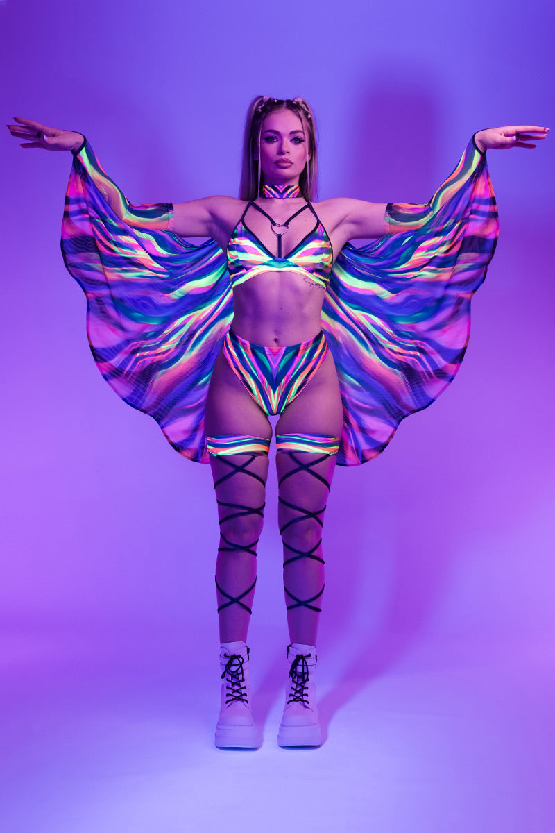 hypno-fairy-high-cut-booty-shorts-front-view-uv