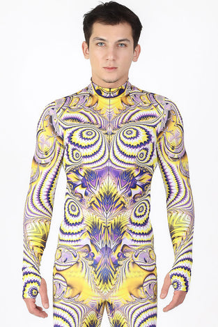 Hypno Vibration Costume for Men Close View