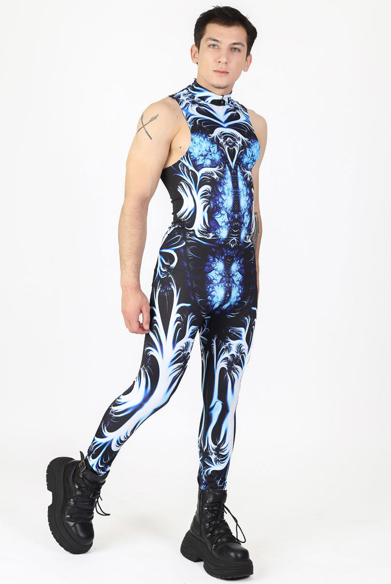 Ice King Sleeveless Costume for Men Front View
