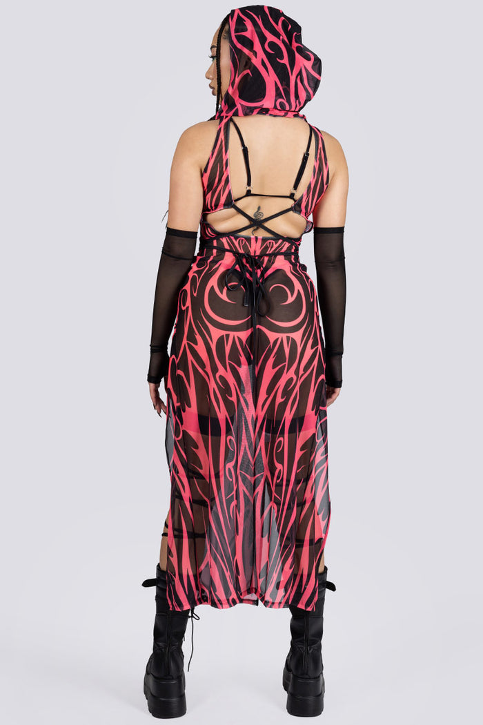 Rave Outfit Infernal Trace Festival Wear