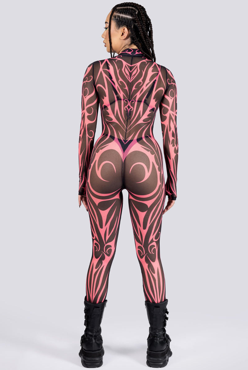 Rave Outfit Infernal Trace Rave Costume