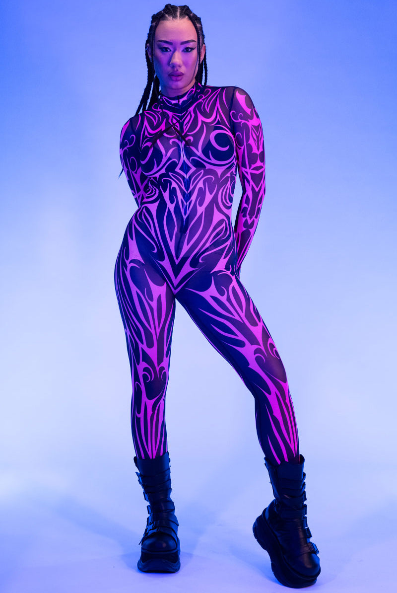 Rave Outfit Infernal Trace Festival Costume