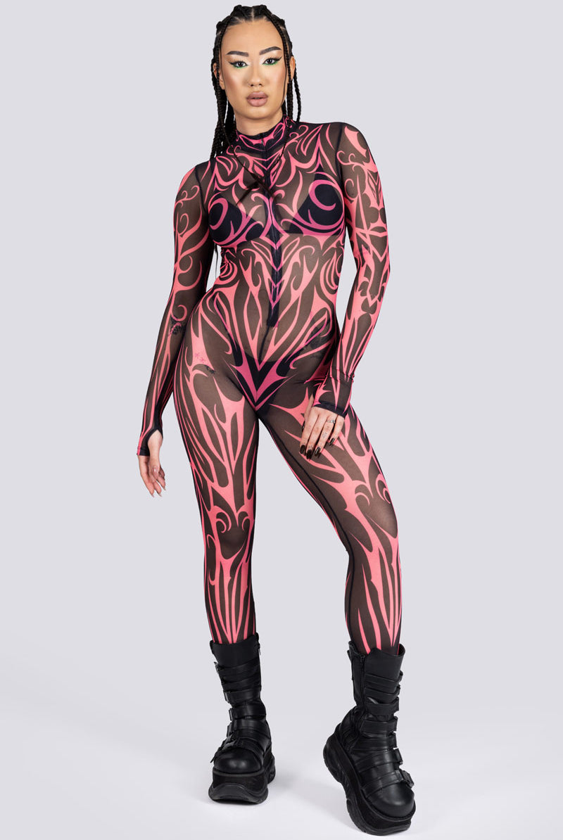Rave Outfit Infernal Trace Rave Attire