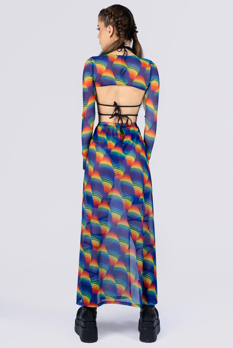infinite-pride-mesh-skirt-set-back-view
