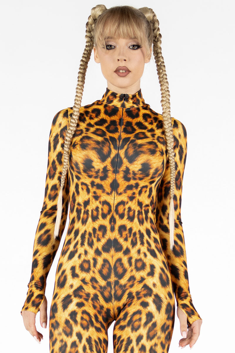 Leopard Costume Close View
