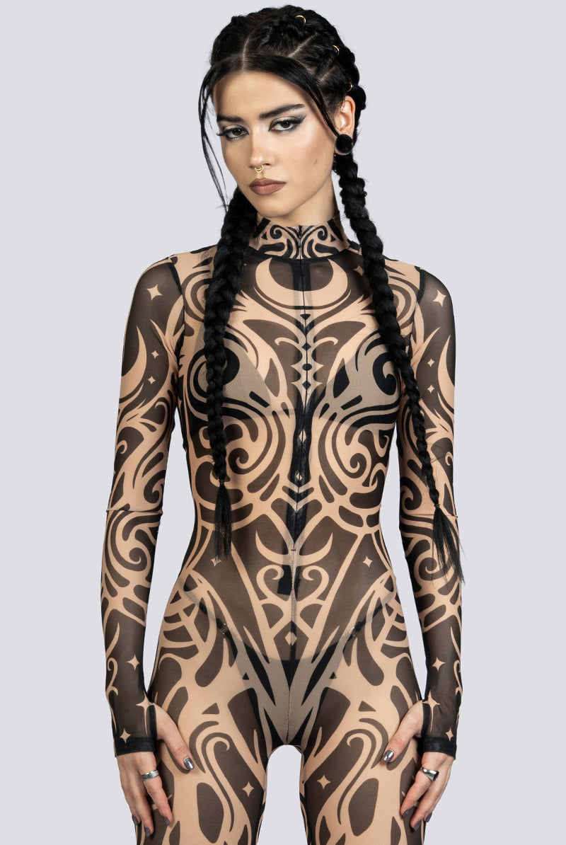 Luna Mesh Costume Festival Wear