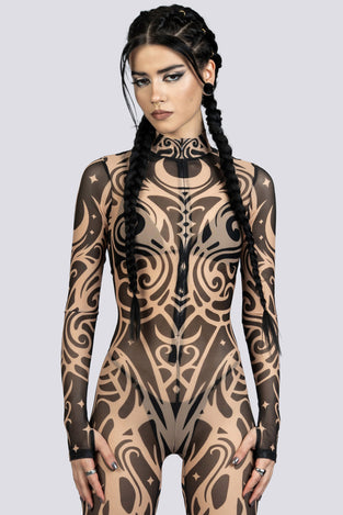 Luna Mesh Costume Festival Wear