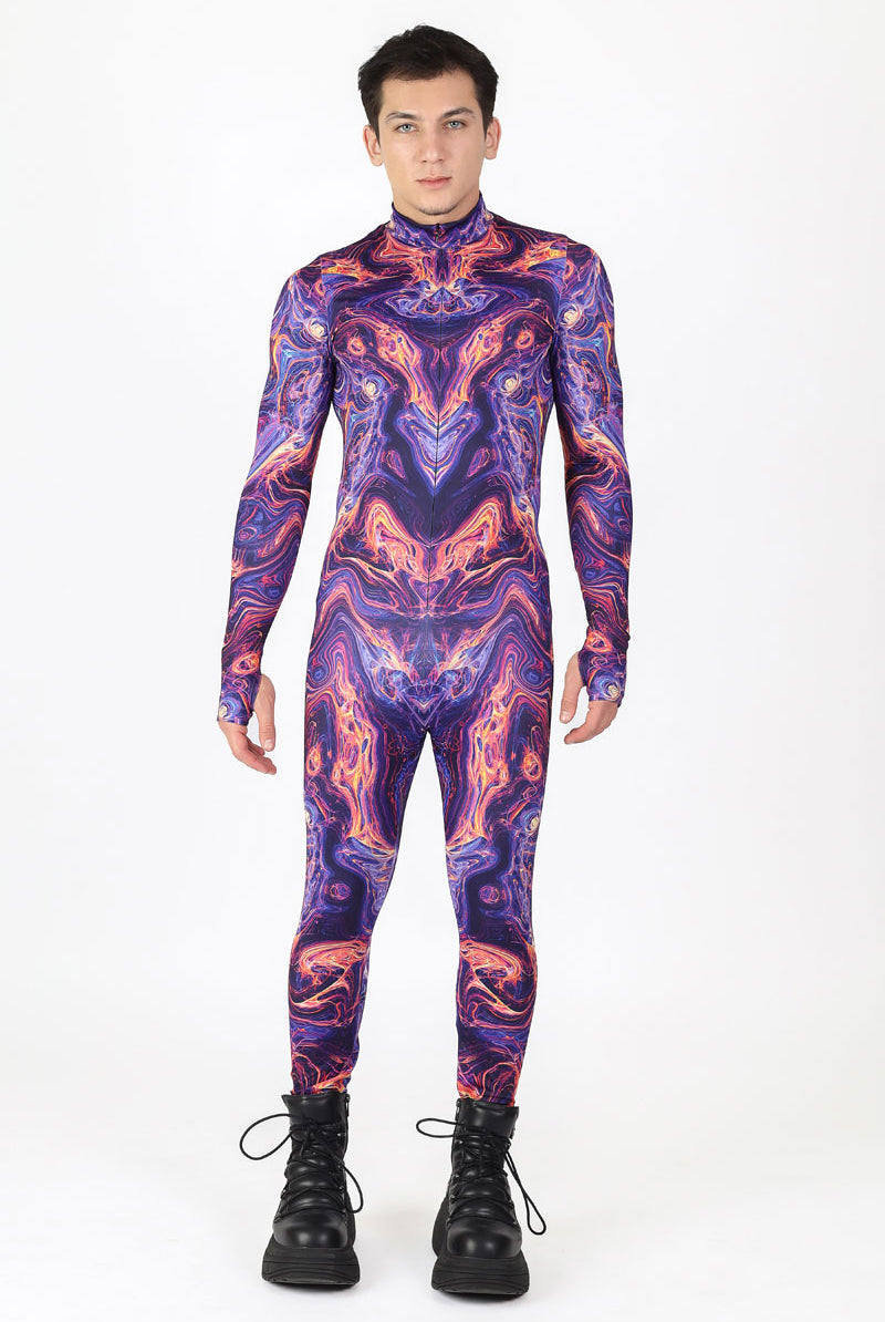 Magnetic Storm Costume for Men Full View
