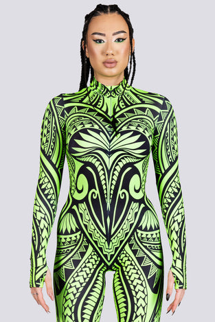 Rave Outfit Maori Relic Costume