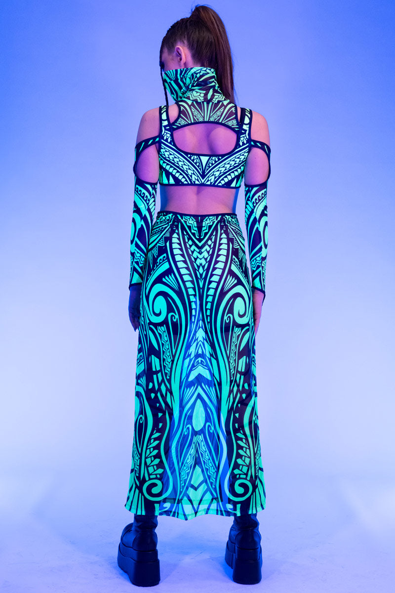 Maori Relic Rave Dress