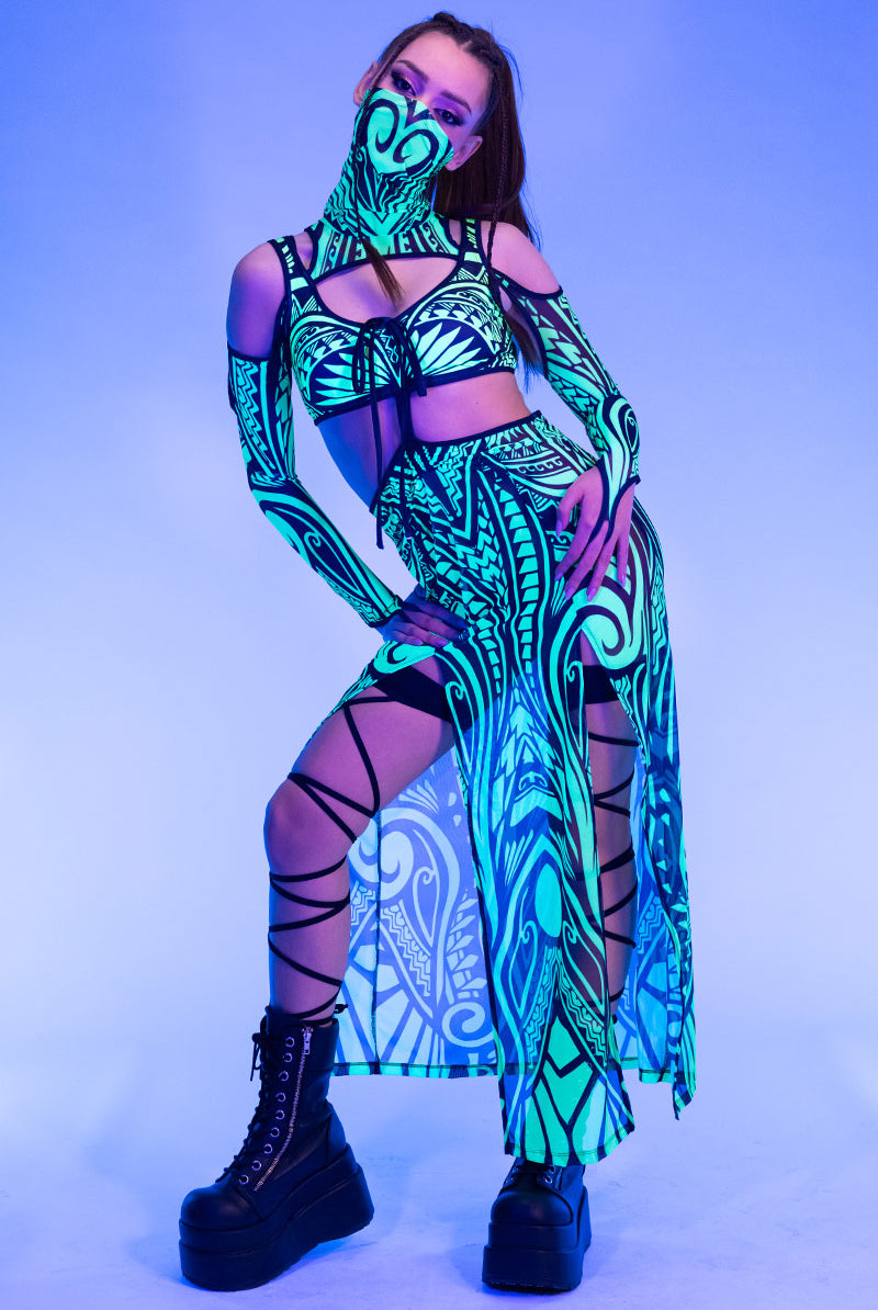 Rave Outfit Maori Relic Rave Outfit