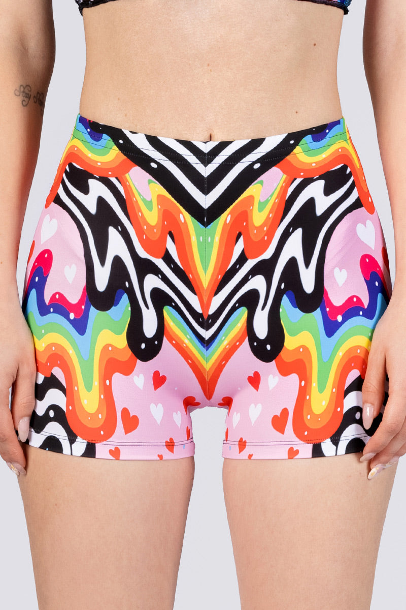 Melty Love High Waisted Shorts Set | Devil Walking