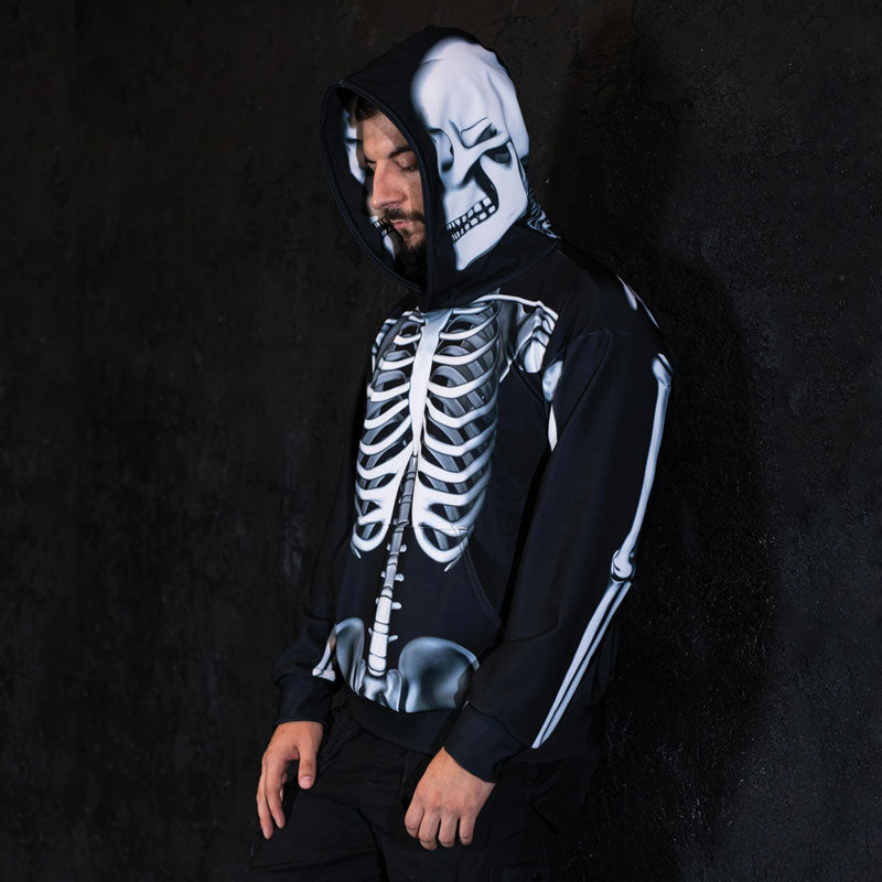 Skeleton hoodie hot sale dress