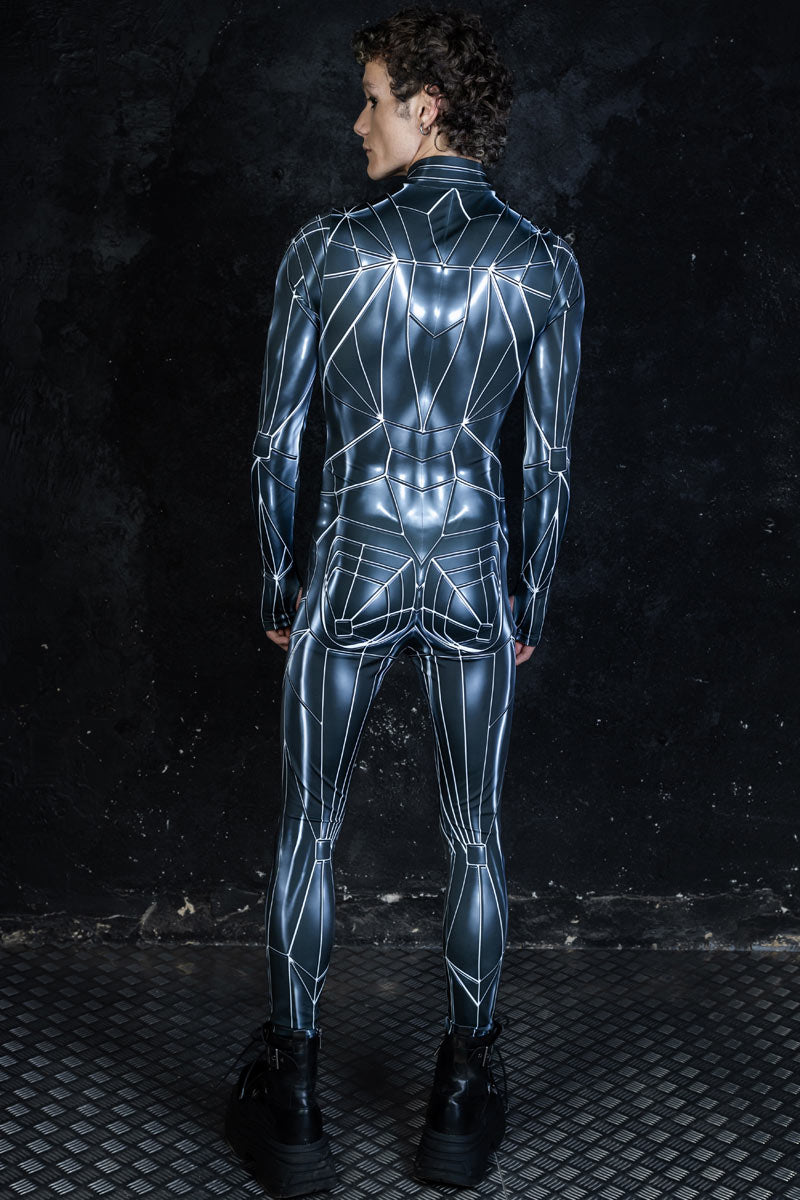 Sci-fi Black Mirror Men Full Body Halloween Costume