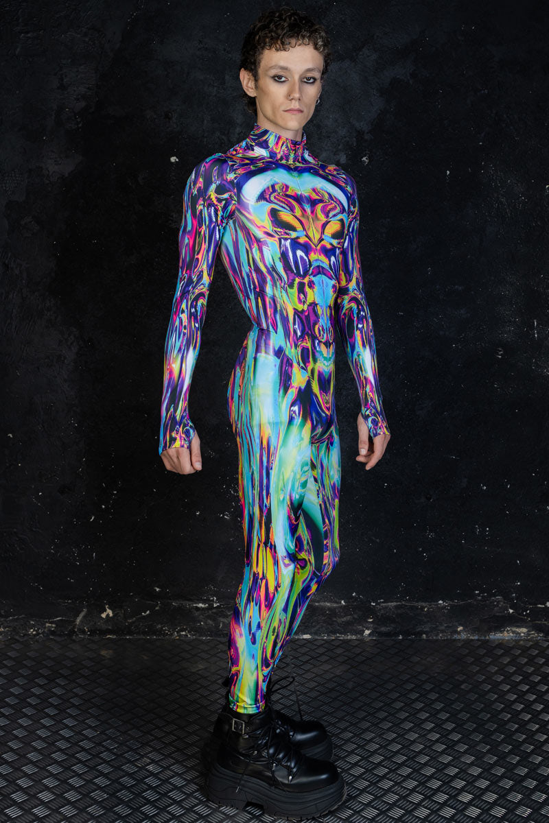 Sci-Fi Transcendence Men Full Body Costume for Halloween | Devil Walking